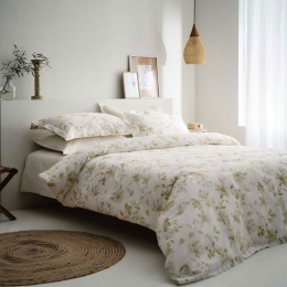 Παπλωματοθήκη Rebecca-1 (Σετ 3τμχ) Green Vesta Home Υπέρδιπλo 230x240cm 100% Βαμβακοσατέν