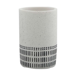 Ποτηροθήκη Yuma 03071.001 White-Black Ρητίνη