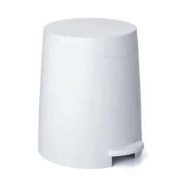 Κάδος Απορριμμάτων Milan 3Lt 06726.001 18x26cm White Πλαστικό