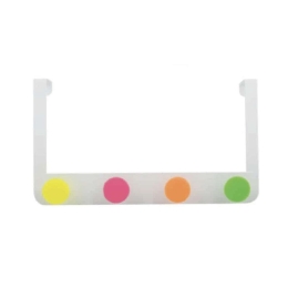 Κρεμάστρα Πόρτας 4 Θέσεων 05223.003 20cm Matte Multi Μέταλλο,Πλαστικό