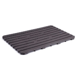 Πλατφόρμα Ντουζιέρας 06702.001 80x50cm Dark Brown Πλαστικό