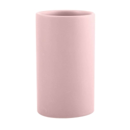 Ποτηροθήκη Tube Matt 03203.005 Pink Κεραμικό