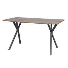 Τραπέζι T-1095 160x90x76cm 617-92-066 Mdf,Μέταλλο