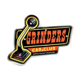 Κάδρο Μεταλλικό Με Led 145-16-006 Grinders 56x41x5 YY51352 PC Multi Οριζόντιοι Μέταλλο