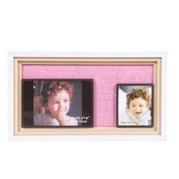 Κορνίζα 373-91-905 2 Θέσεων 15x30 8266-2 Pink Ξύλο