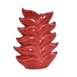 Βάζο Διακοσμητικό Σχ. Φύλλα 24cm Coral 1-0027-82-009 Etiquette Κεραμικό
