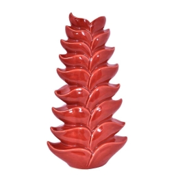 Βάζο Διακοσμητικό Σχ. Φύλλα 43cm Coral 1-0027-82-010 Etiquette Κεραμικό