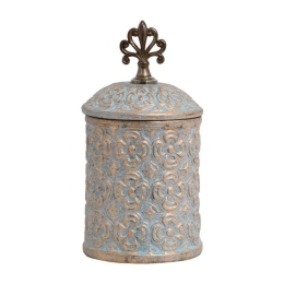Βάζο 818710 373-121-651 15x15x30cm Veraman-Gold Κεραμικό