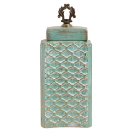 Βάζο 818654 373-121-655 17x10x38cm Veraman Κεραμικό
