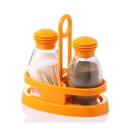 Αλατοπίπερο Σε Βάση Γυάλινο 85Cc Orange 811-12-122020 Γυαλί