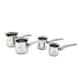 Μπρίκι Classic Νο2 Με Χερούλι Silver 823-25-014 Αλουμίνιο