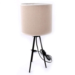 Επιτραπέζιο Φωτιστικό 244-15-037 20x20x44cm 40W Ε14 Beige