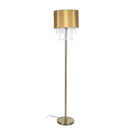 Φωτιστικό Δαπέδου 035-91-057 163cm E27 Gold-Clear