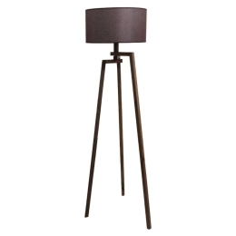 Φωτιστικό Δαπέδου 835-121-155 39x39x145cm E27 Dark Brown