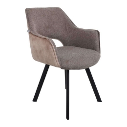 Καρέκλα Τραπεζαρίας 627-220-012 57x59x82cm Brown