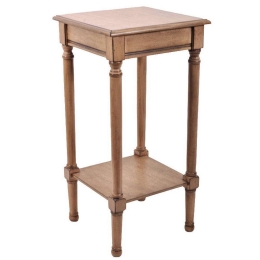 Τραπέζι Βοηθητικό Τετράγωνο 270-18-008 36x36x72cm Natural