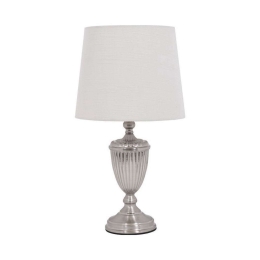 Φωτιστικό Επιτραπέζιο 035-00-069 12x46cm 1xE27 Silver-White