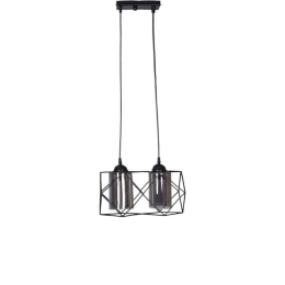 Φωτιστικό Οροφής Kup 835-00-127 2xE27 Black