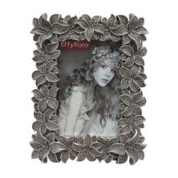 Κορνίζα 279-221-109 10x15cm Silver Πολυρεσίνη