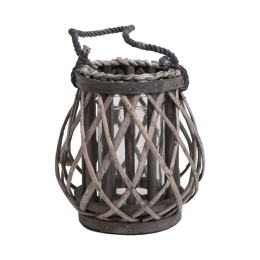 Φανάρι Amare 722-121-010 22x30cm Grey Bamboo