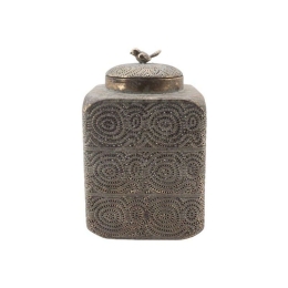 Δοχείο Με Καπάκι 1-160-220-046 20,5x32,5cm Bronze Etiquette Μέταλλο