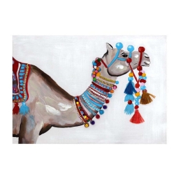 Κάδρο 27241 1-166-121-021 70x3x100cm Multi Etiquette Οριζόντιοι Καμβάς