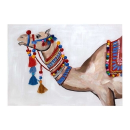 Κάδρο 27242 1-166-121-023 70x3x100cm Multi Etiquette Οριζόντιοι Καμβάς