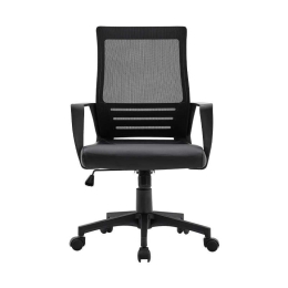 Καρέκλα Γραφείου 388-121-010 60x63x105cm Black