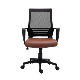 Καρέκλα Γραφείου 388-121-011 60x63x105cm Black-Brown