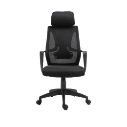 Καρέκλα Γραφείου 388-221-015 60x65x130cm Black