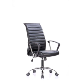 Καρέκλα Γραφείου 425-16-001 57x59,5x113/123cm Black