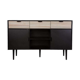 Μπουφές Range 271-122-047 120x39,5x76cm Natural-Wenge