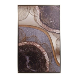 Κάδρο 373-122-727 50x80cm Multi Κάθετοι Πλαστικό,Καμβάς