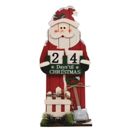 Χριστουγεννιάτικο Διακοσμητικό Xmas Calendar 372-99-248 23x7x57cm Multi
