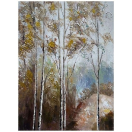 Πίνακας Καμβάς Forest 148-222-139 80x2,3x60cm Multi Κάθετοι Καμβάς