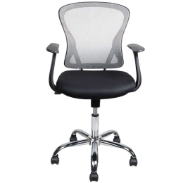 Καρέκλα Γραφείου 093-27-094 58x59x89/99cm Black-Grey