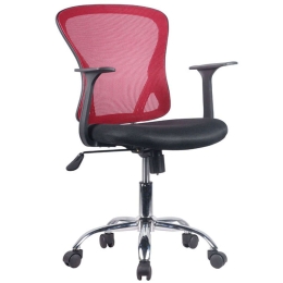Καρέκλα Γραφείου 093-27-095 58x59x89/99cm Black-Red