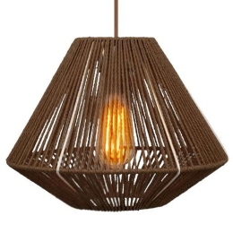 Φωτιστικό Οροφής Cordon 835-123-240 35x30cm 1xE27 Brown