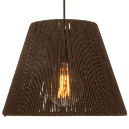 Φωτιστικό Οροφής Cordon 835-123-255 40x35cm 1xE27 Brown