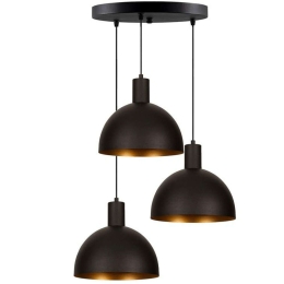 Φωτιστικό Οροφής 892-221-023 30x80cm 3xE27 Black
