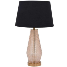 Φωτιστικό Επιτραπέζιο 035-123-086 63cm 1xΕ27 Gold-Black