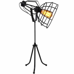Φωτιστικό Επιτραπέζιο Cell 835-123-264 30x30x65cm 1xE27 Black