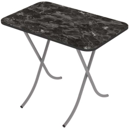 Τραπέζι Πτυσσόμενο Premium 840-122-017 90x60x70cm Black