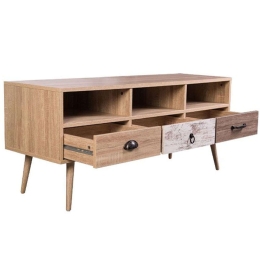 Έπιπλο Τηλεόρασης Lounge 271-123-056 120x39,5x50cm Oak-Sonoma