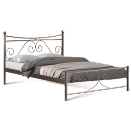 Κρεβάτι Erato (Για Στρώμα 120x200cm) 827-00-031 128x208x105cm Brown Ημίδιπλο