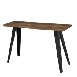 Κονσόλα 627-91-005 120x40x76cm Walnut-Black