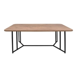 Τραπεζάκι Σαλονιού 835-223-273 115x68x45cm Oak-Black