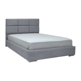 Κρεβάτι Διπλό Berlin 887-223-003 175x214x115cm (Για Στρώμα 160x200cm) Grey Διπλό
