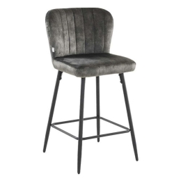 Σκαμπό Bar 380-223-016 51x54x94cm Olive