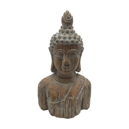 Διακοσμητικό Αντικείμενο Buddha 279-223-219 21x14x37cm Brown Πολυρεσίνη